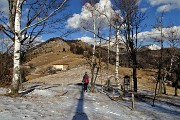 Monte VACCAREGGIO (1474 m) da Lavaggio di Dossena il 29 gennaio 2019 - FOTOGALLERY